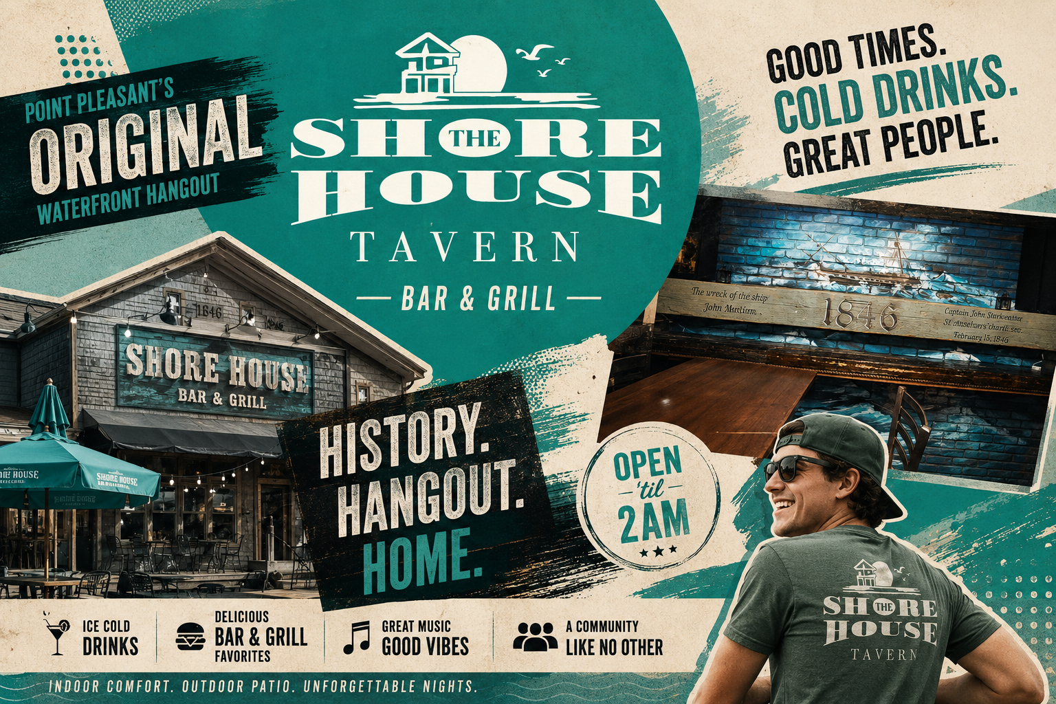 THE SHORE HOUSE — Great Food, Cold Drinks & Good Times in Point Pleasant